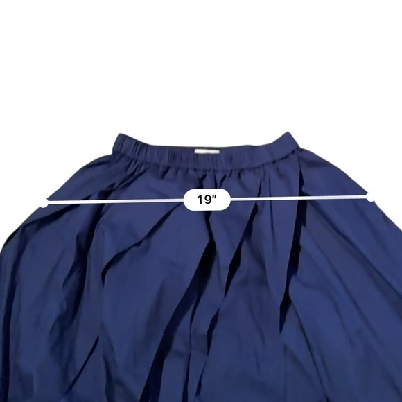 Uniqlo x Marni NWT Navy Balloon Skirt Size XS Avant Garde Volume Casual‎ - Picture 8 of 9